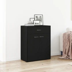Kreveta s ladicama Crni hrast 60 x 30 x 75 cm Konstruirano drvo