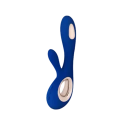 Lelo Soraya Wave Midnight Blue vibrator koji stimuliše g-tačku i klitoris istovremeno