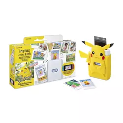 Fujifilm Instax Mini Link Se Pikachu Case Bundle