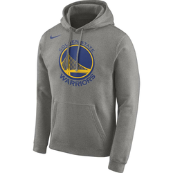 Pulover Nike NBA Golden State Warriors Logo Grey Heather