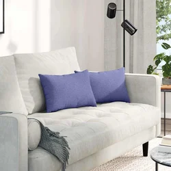 Jastučići za sofu 2 pcs Traper plava 50 x 30 cm tkanina