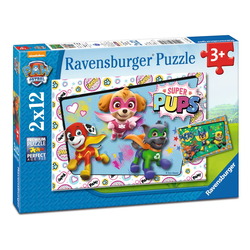 Ravensburger - Puzzle 2x12 Paw Patrol - 40 - 80 kosov