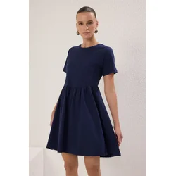 Trendyol Milla Ženska haljina Twoss25El00386, Tamnoplava