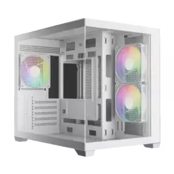 Gamdias Kućište Aura GC10M V2 ARGB, Belo