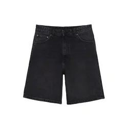 Pull&Bear Kavbojke  črn denim