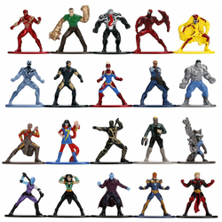 Marvel Metal zbirateljske nanofigure 20 kosov