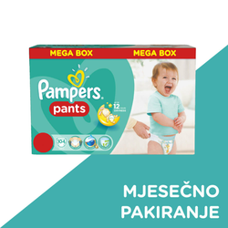 Pampers Pants pelene-gaćice, mjesečno pakiranje