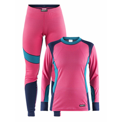 Craft BASELAYER SET W, ženski donji veš set, pink