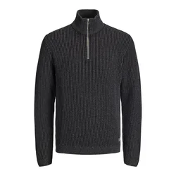 JACK & JONES Pulover JJEDOVER črna