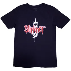 Slipknot Barcode (Back Print) Navy Blue XL Majica