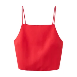 MANGO Top TOSCANA rdeča