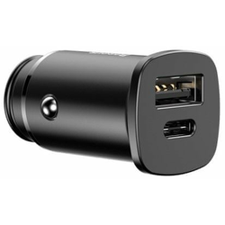 Baseus Square Car Charger PPS QC4.0 / PD3.0 5A 30W (Black)