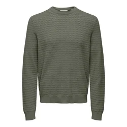 Only & Sons Pulover ONSLoui temno zelena