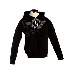 GIBSON pulover s kapuco LOGO MENS HOODIE LARGE