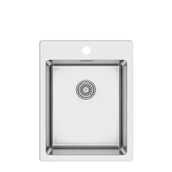 Metalac inox usadna sudopera Ideal 340 B sifon o90
