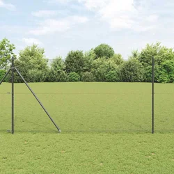 Zavareno žičano ograđivanje s bodljama 11 x 1,5 m Siva Mreža