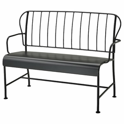 LÄCKÖ Sofa dvosed,spolja, siva
