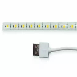 LED SU WW30 01 Gembird USB WHITE LED traka 30cm