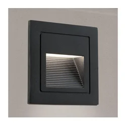 Orion AL 11-1217 - Ugradno LED svetlo LORO LED/2W/230V IP65 crna