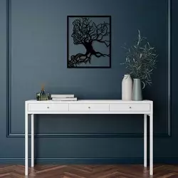 Wallity Zidna dekoracija Tree Man - 262, 50 x 58 cm, Crna