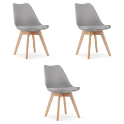Brandless Stol MARK Siva x 3, (22030820)