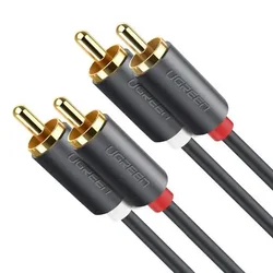KABL CINC 2X2 3m AV104 UGREEN (2RCA na 2RCA)