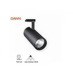 DAWN LED Reflektor šinski JM-4068 10W 3000K 36° crni
