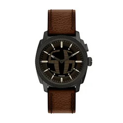 FOSSIL Analogna ura  rjava / črna