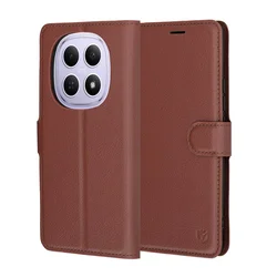 Etui Techsuit Leather Folio za Xiaomi Redmi Note 15 4G/Redmi Note 15 5G/Poco M8 - rjav