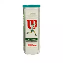 Loptice za tenis Wilson Tour All Court 3 Pack