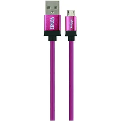 Yenkee YCU 201 BPE connecting USB 2.0 A -> micro USB B 1m, purple YCU 201 BPE