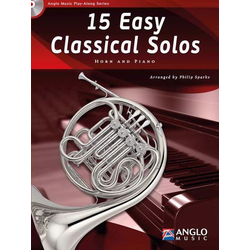 SPARKE:15 EASY CLASSICAL SOLOS HORN AND PIANO +CD