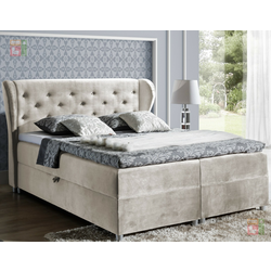 Boxspring postelja Pasito - 160x200 cm