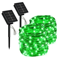 Solarne sijalice zelena 30m