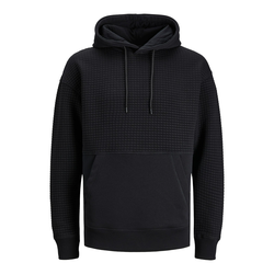 JACK & JONES Majica, črna