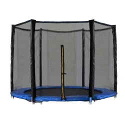 Zunanja zaščitna mreža s 6 stebri za trampolin 305 cm