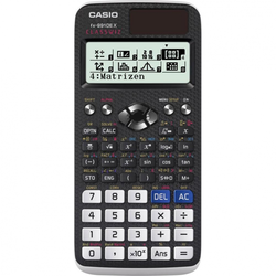 Casio Tehnično znanstveni kalkulator Casio fx-991DE X CLASSWIZ Črna Zaslon (postavitev): 12 Na sončno energijo, Baterijsko (Š x V x G)