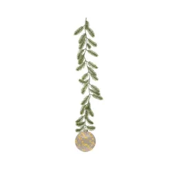 Dekordom dekoracija - led ball garland d14cm 489451 - amber - kmg ( 045676 )
