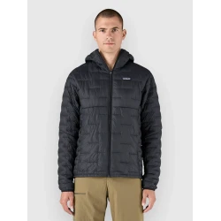 Patagonia Micro Puff moški pulover s kapuco black