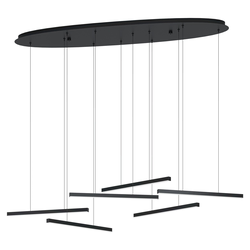 Eglo 39915 - LED prigušiva luster na sajli LINDOZA 6xLED/8,4W/230V 3000K