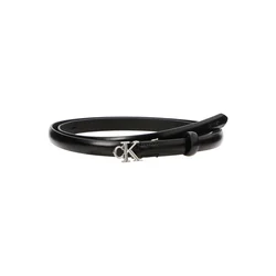 Calvin Klein Pas  črna / srebrna