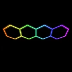 Led tube light 4 heads RGB 12V tube: 410mm 21pcs 242449