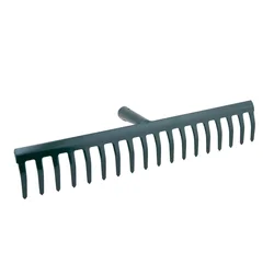 18-zobe kovinske grablje