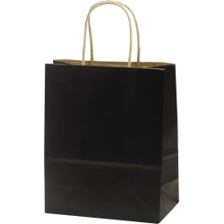 Vrečka darilna eko a5 25x10x22 PROMOCIJA - ČRNA