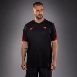 UFC Unity by Venum Fight Week majica kratkih rukava za muškarce, crno-crvena, S