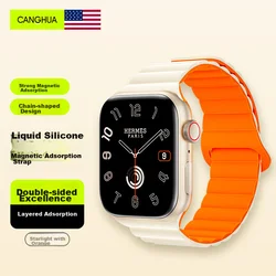 CangHua Zamenska narukvica za pametni sat za Apple Watch, Bela