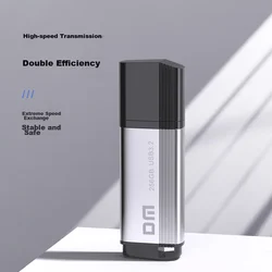 DM Damai USB Flash memorija, 256GB, USB 3.2, USB 3.1, USB 3.0, Srebrne boje