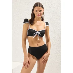 Trendyol Milla Ženski kupaći kostim Tbess25Bt00146, Crni