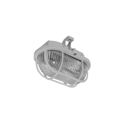 Spoljašnje plafonsko svetlo OVAL 1xE27/60W/230V IP44 sivo
