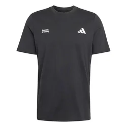 ADIDAS PERFORMANCE Funkcionalna majica Essentials črna/bela